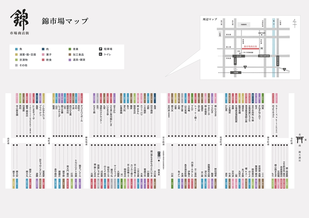 2025京都錦市場美食｜生魚片、海鮮串烤、營業時間、交通地圖通通有! @混血珊莎的奇幻旅程