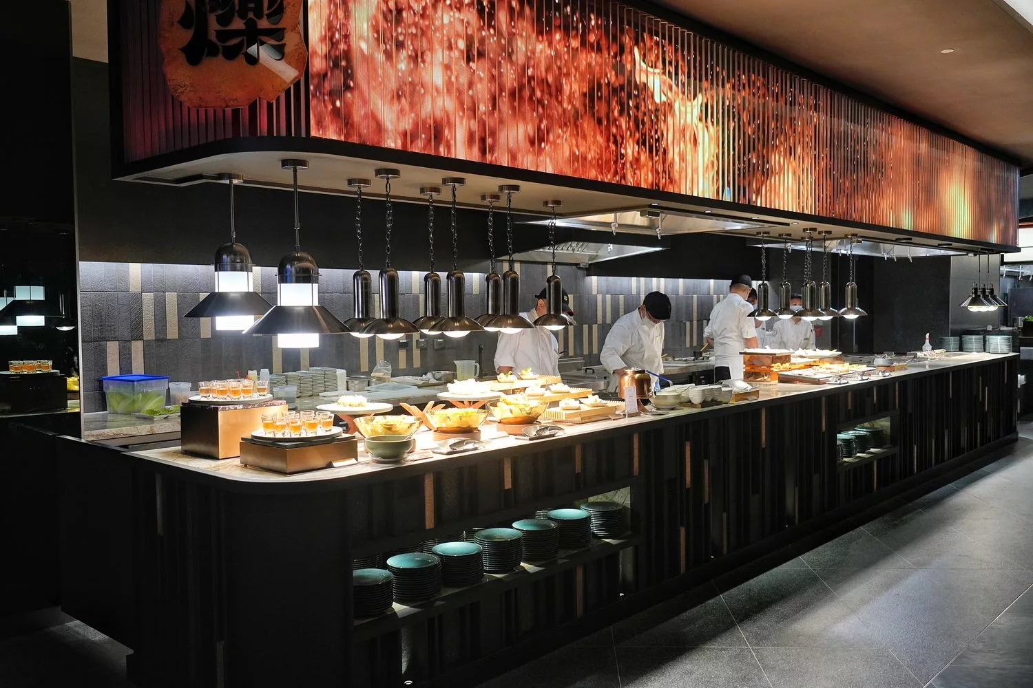【島語自助餐廳】台北漢來大飯店自助餐，升級版漢來海港吃到飽，價位菜色影片完整攻略! @混血珊莎的奇幻旅程