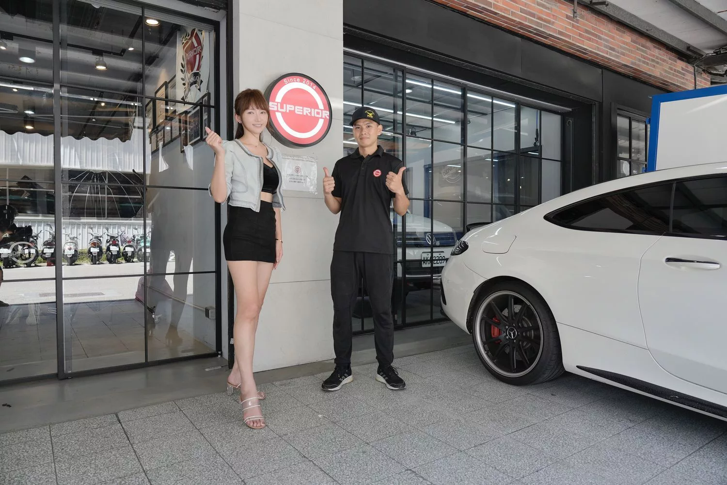 【凹痕修復推薦】卓越汽車凹痕修復中心，PDR免烤漆凹痕修復與傳統鈑金烤漆差異，修車經驗分享! @混血珊莎的奇幻旅程