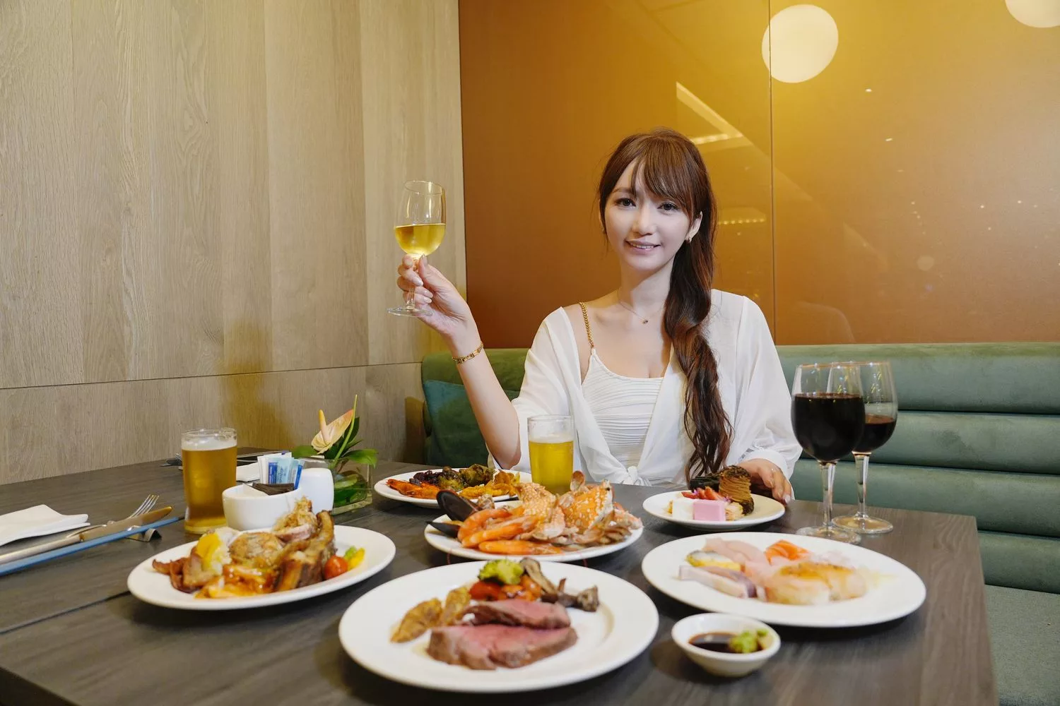 盛宴自助餐廳｜新竹喜來登自助餐，聚餐約會首選竹北buffet! @混血珊莎的奇幻旅程