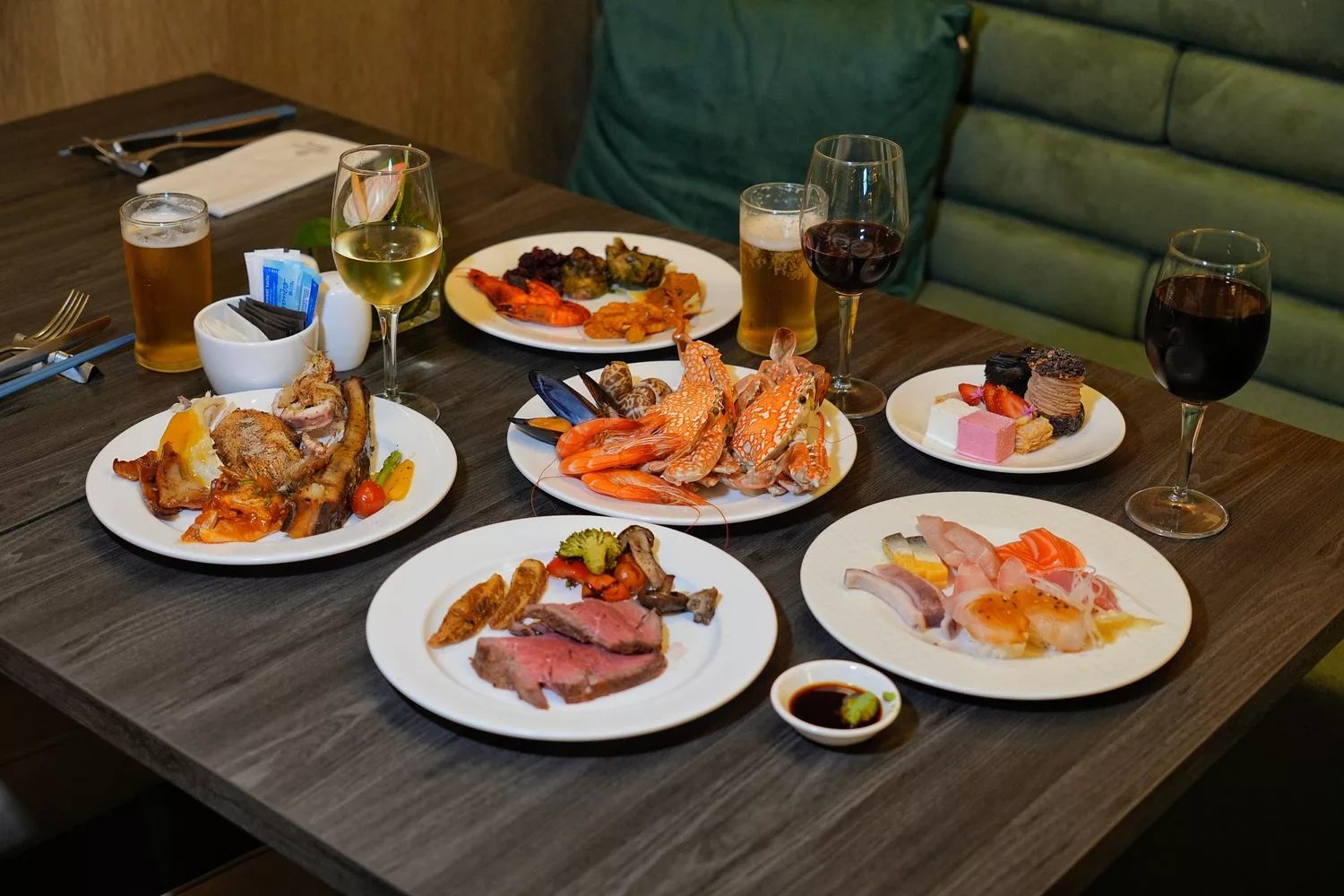 盛宴自助餐廳｜新竹喜來登自助餐，聚餐約會首選竹北buffet! @混血珊莎的奇幻旅程