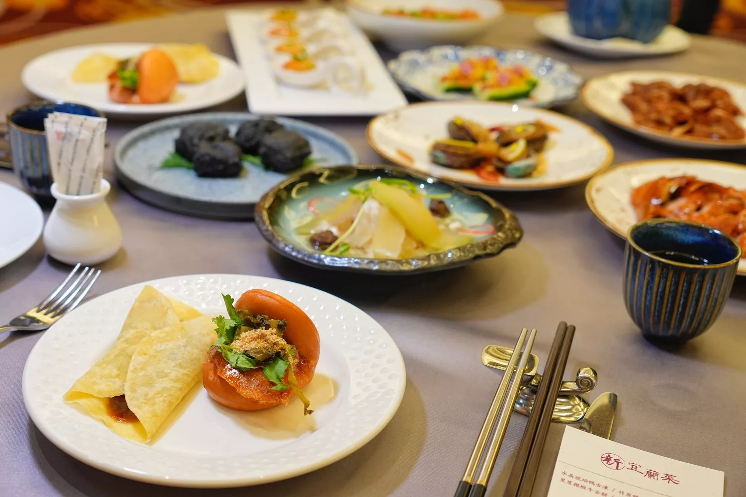【礁溪櫻桃鴨】鳳凰軒，礁溪長榮鳳凰酒店新宜蘭菜，櫻桃鴨6吃創新中菜! @混血珊莎的奇幻旅程