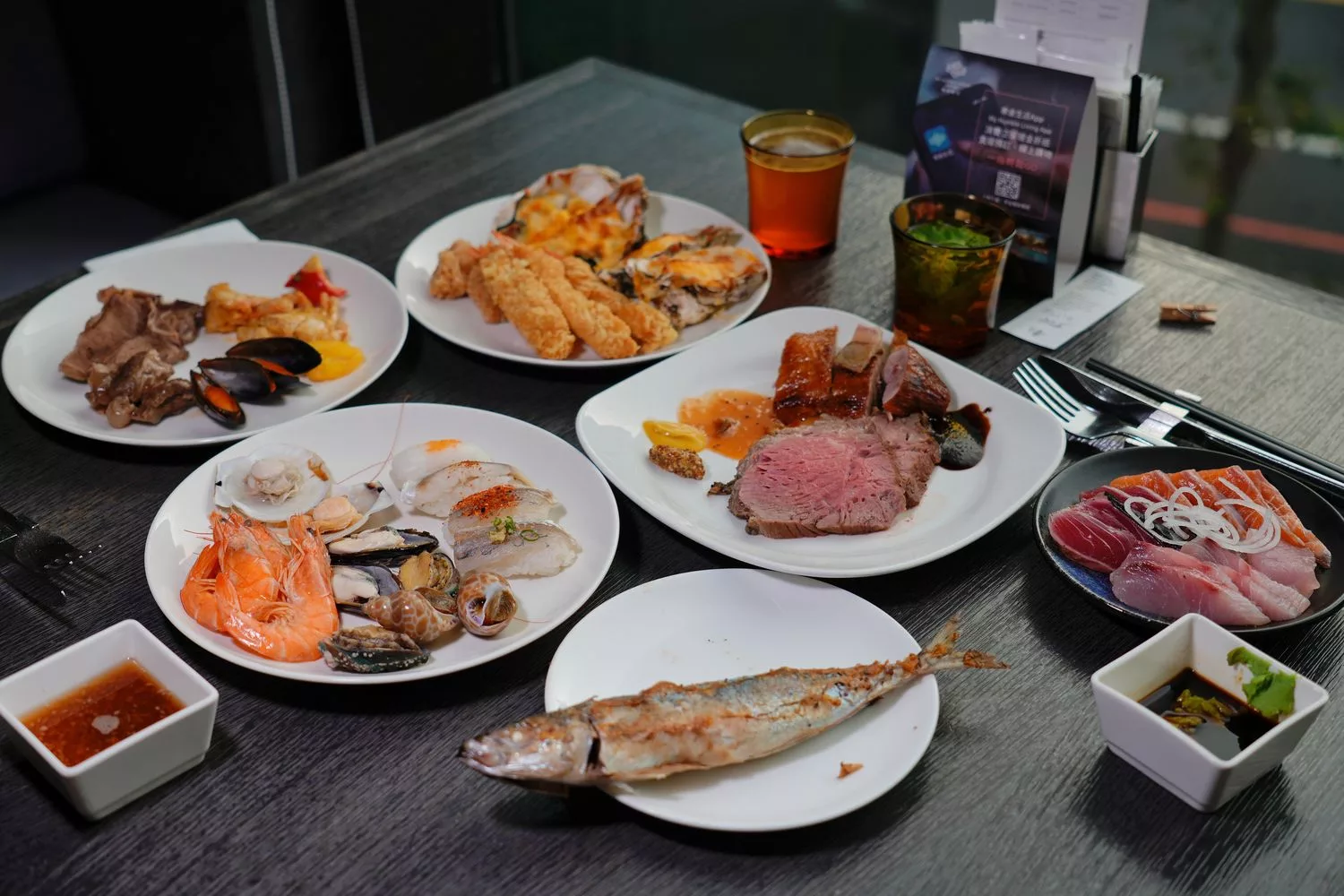 【寒沐酒店自助餐】MU TABLE異國美饌、漁港現流漁獲、DIY特色調酒，壽星 0 元吃大餐! @混血珊莎的奇幻旅程