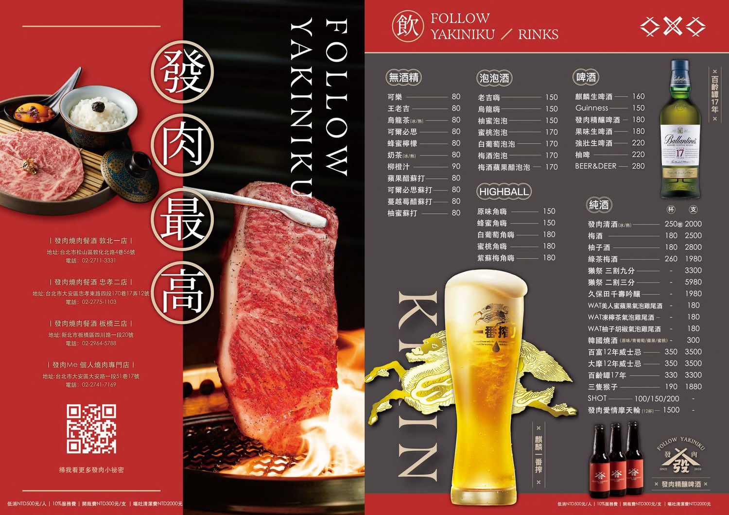 發肉燒肉餐酒，Google評價 4.9 顆星人氣推薦，慶生聚餐嗨不停! @混血珊莎的奇幻旅程