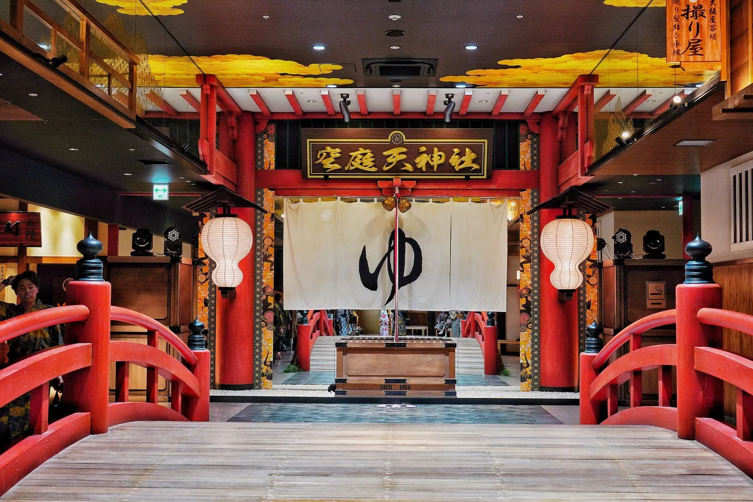 【大阪溫泉】大阪空庭溫泉，穿浴衣泡湯屋暢遊溫泉主題樂園! @混血珊莎的奇幻旅程