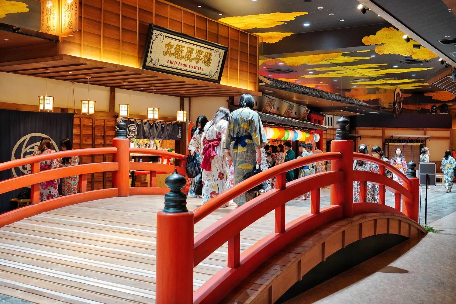 【大阪溫泉】大阪空庭溫泉，穿浴衣泡湯屋暢遊溫泉主題樂園! @混血珊莎的奇幻旅程