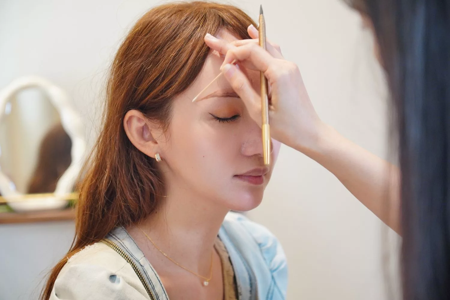 【台南霧眉推薦】若謐美妍所打造仙氣眉型，高評價台南霧眉，真人經驗分享! @混血珊莎的奇幻旅程