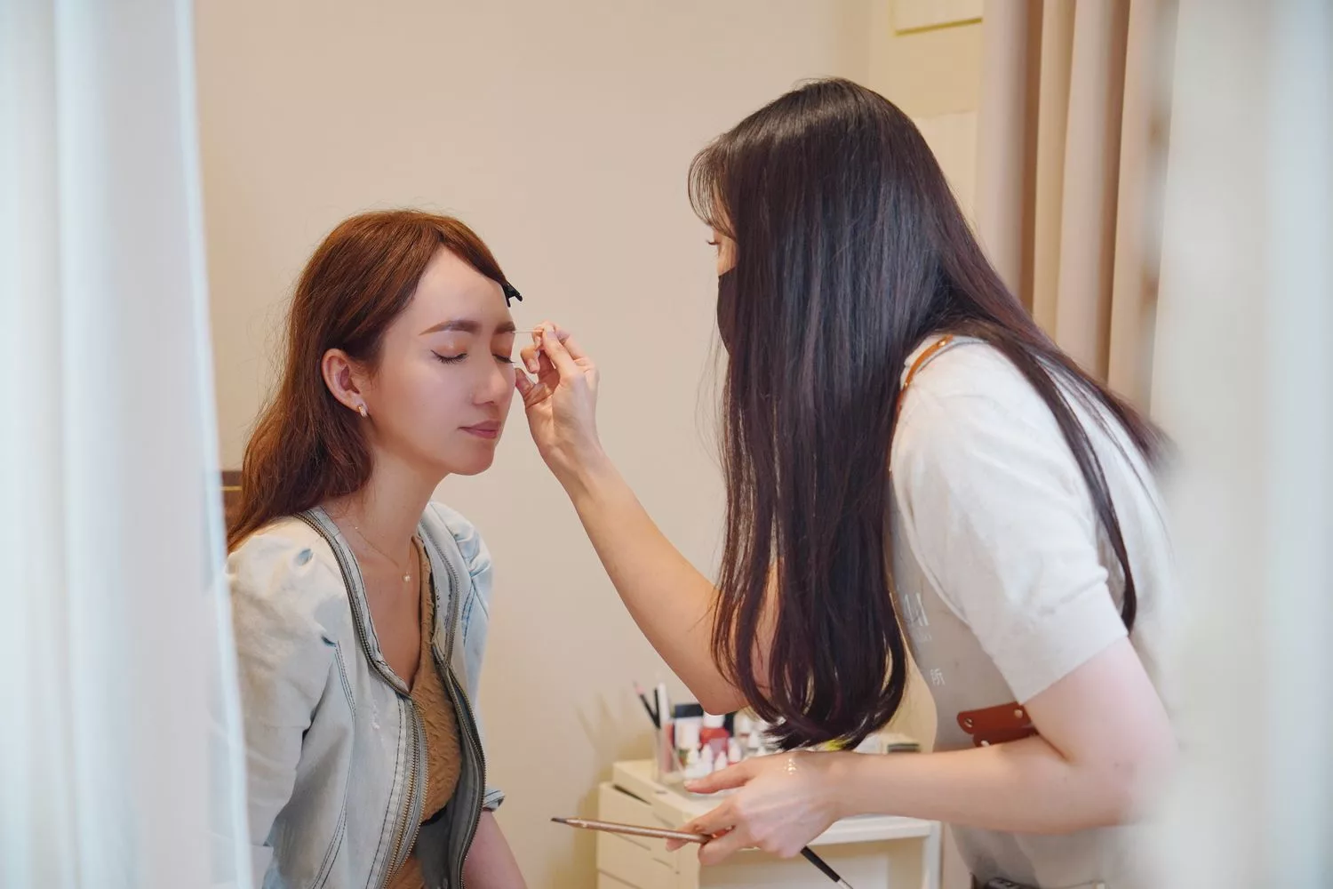 【台南霧眉推薦】若謐美妍所打造仙氣眉型，高評價台南霧眉，真人經驗分享! @混血珊莎的奇幻旅程