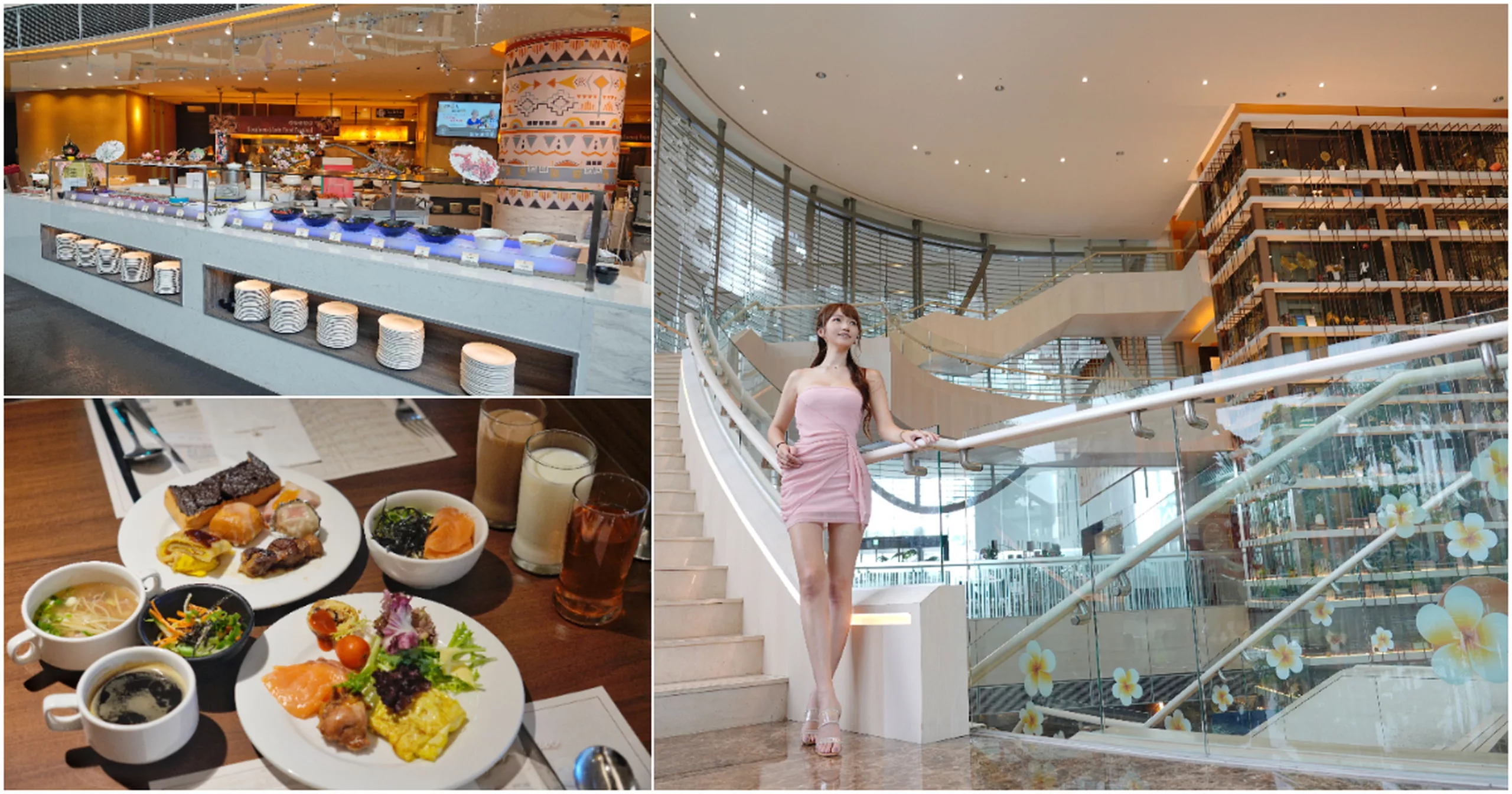 【西屯早餐】裕元花園酒店早餐，早餐就有現沖牛肉湯跟哈根達斯! @混血珊莎的奇幻旅程