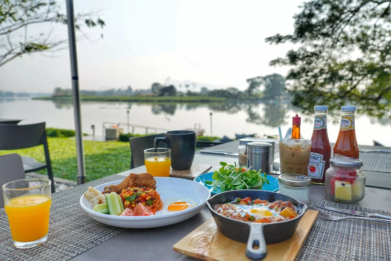 Cross River Kwai｜北碧府桂河克羅斯度假村，獨木舟泳池多種玩法!北碧府住宿! @混血珊莎的奇幻旅程