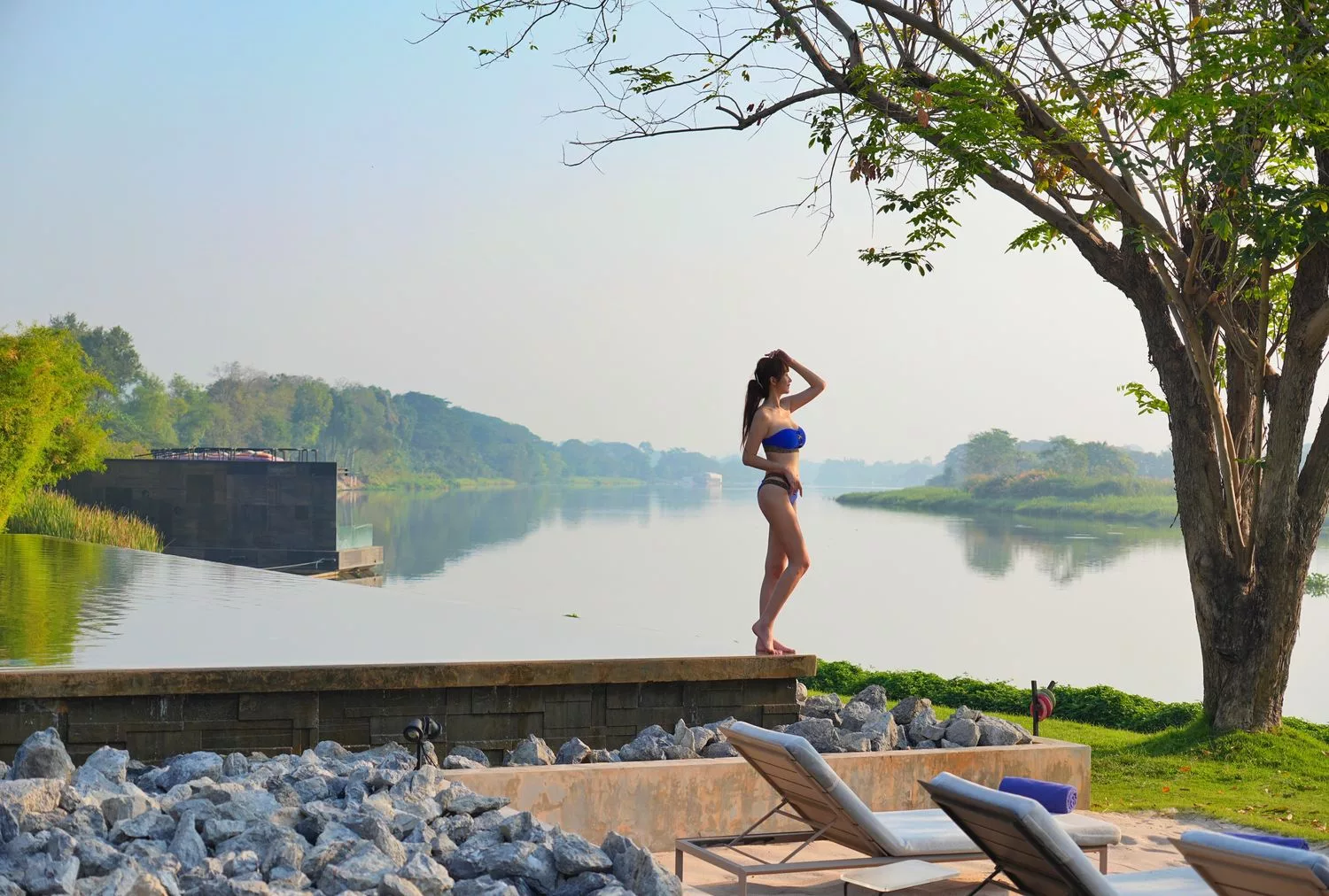 Cross River Kwai｜北碧府桂河克羅斯度假村，獨木舟泳池多種玩法!北碧府住宿! @混血珊莎的奇幻旅程