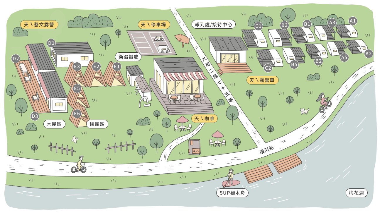 【2025宜蘭懶人露營】精選 14 間宜蘭露營，懶人秘境攻略大公開! @混血珊莎的奇幻旅程