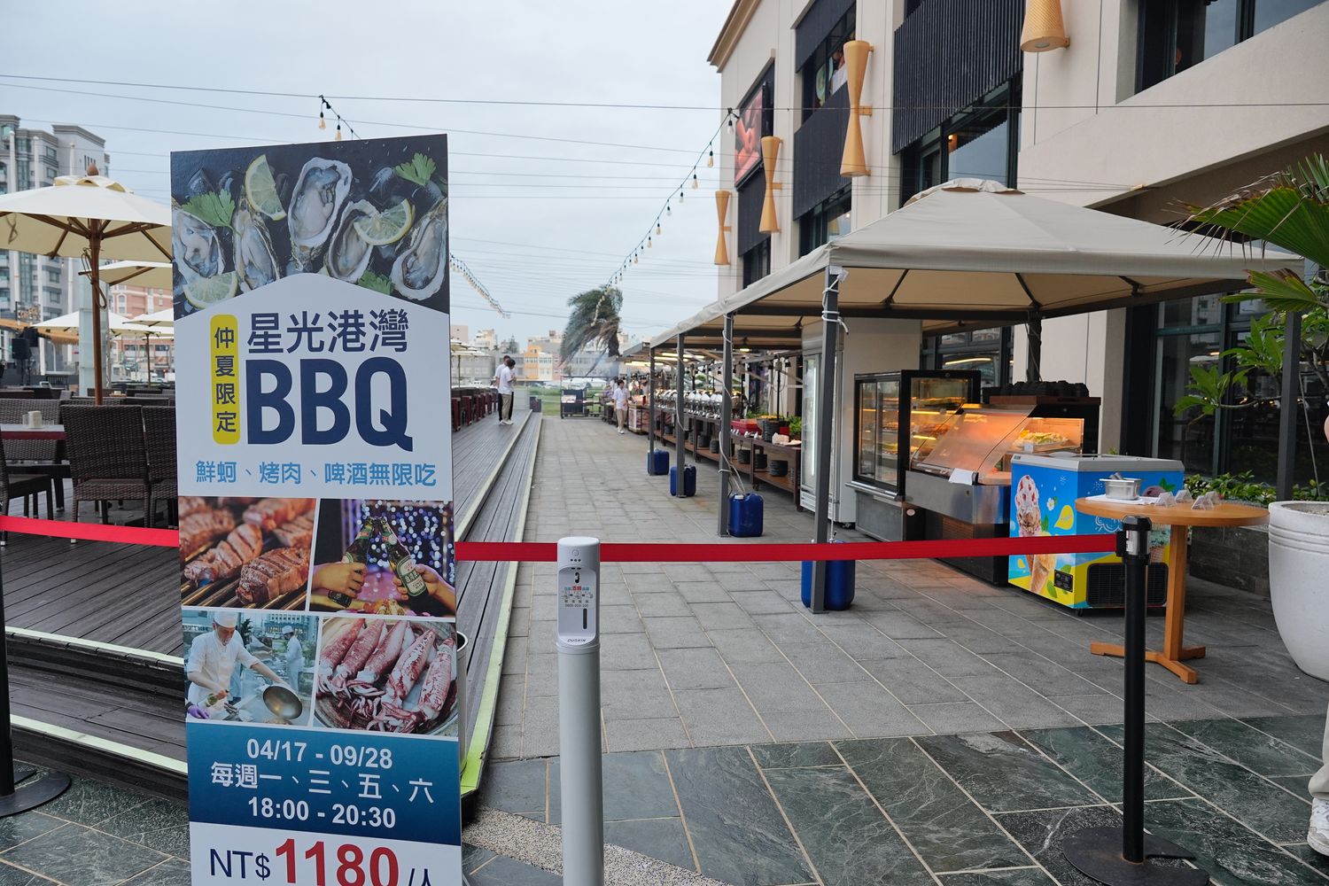 澎湖福朋喜來登星光港灣BBQ｜夏季必吃露天燒烤啤酒趴! @混血珊莎的奇幻旅程