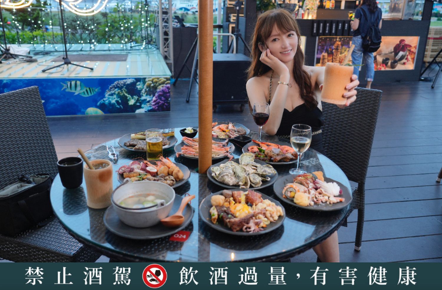澎湖福朋喜來登星光港灣BBQ｜夏季必吃露天燒烤啤酒趴! @混血珊莎的奇幻旅程