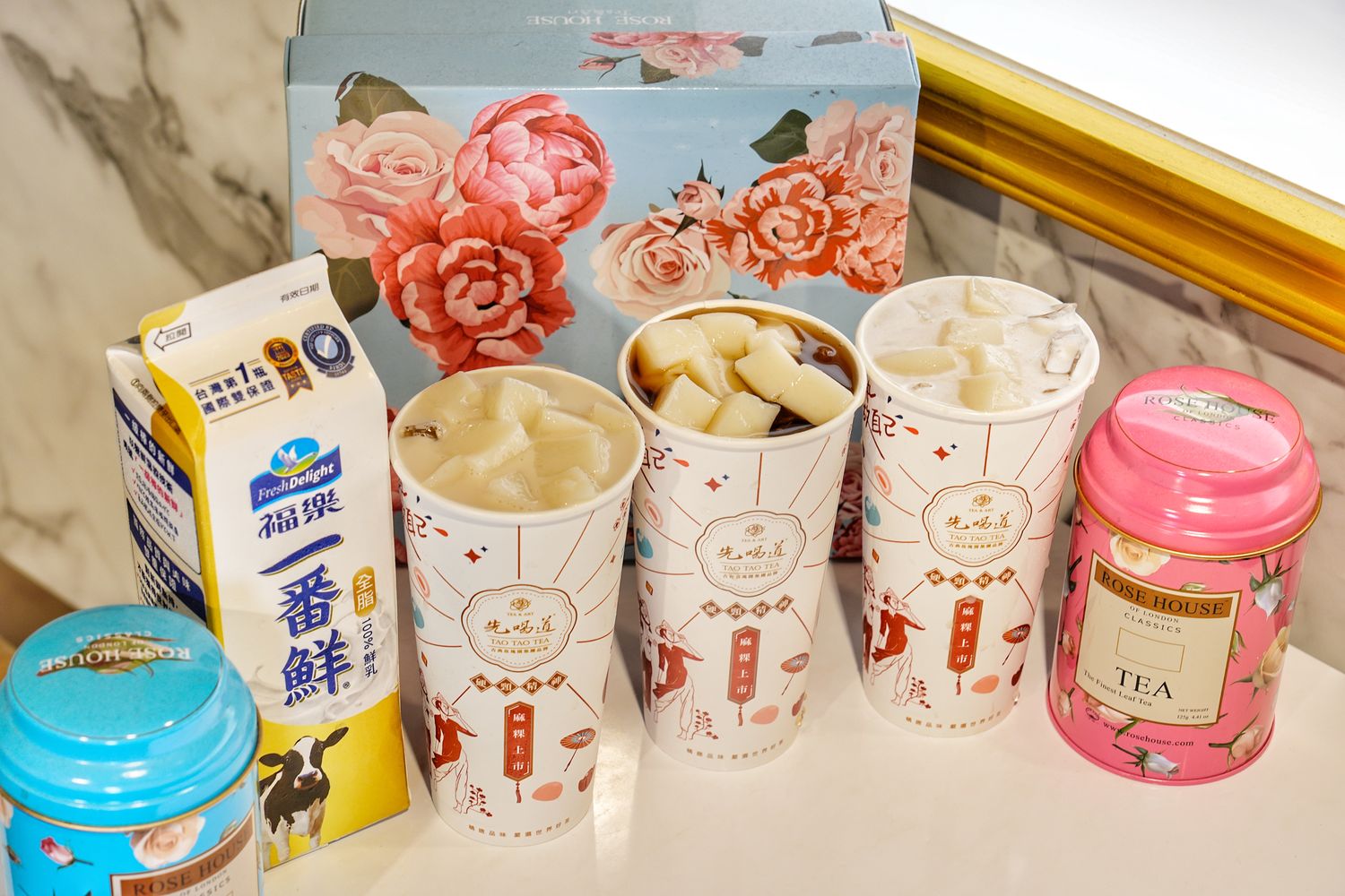 先喝道誠品南西店｜客家硬頸乳茶結合獨創麻粿，咀嚼控必朝聖! @混血珊莎的奇幻旅程