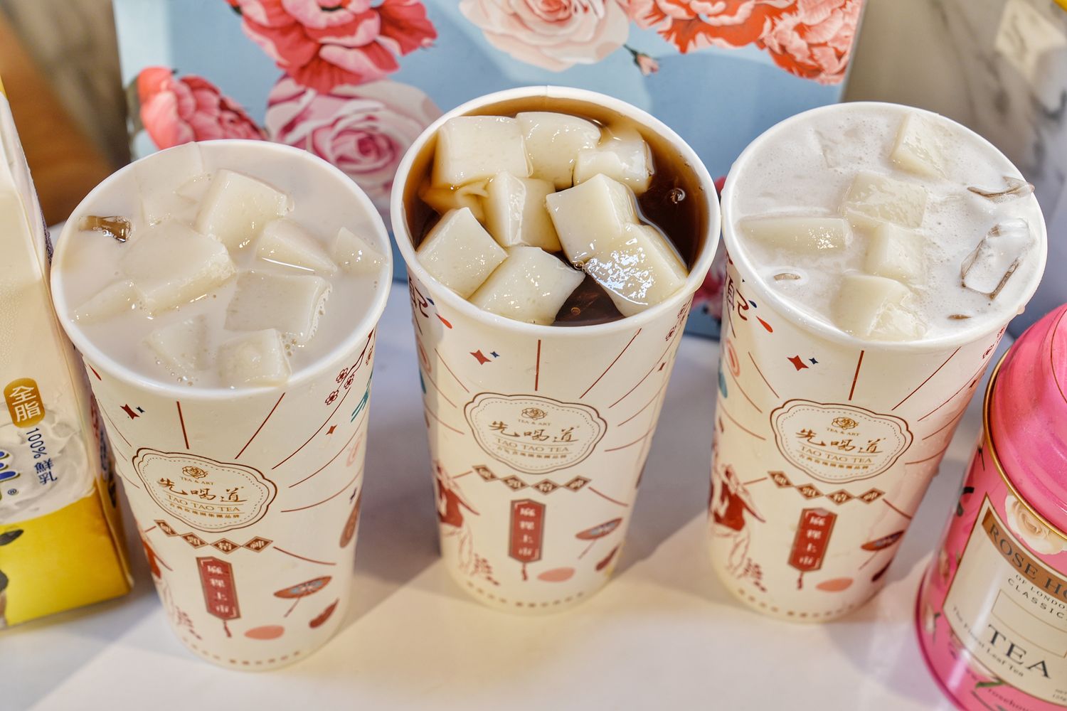 先喝道誠品南西店｜客家硬頸乳茶結合獨創麻粿，咀嚼控必朝聖! @混血珊莎的奇幻旅程
