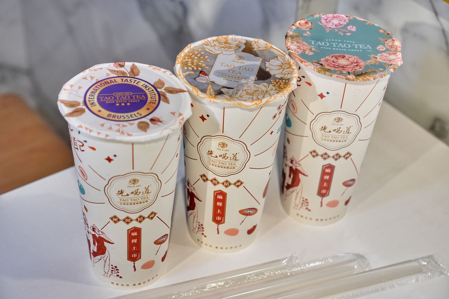 先喝道誠品南西店｜客家硬頸乳茶結合獨創麻粿，咀嚼控必朝聖! @混血珊莎的奇幻旅程