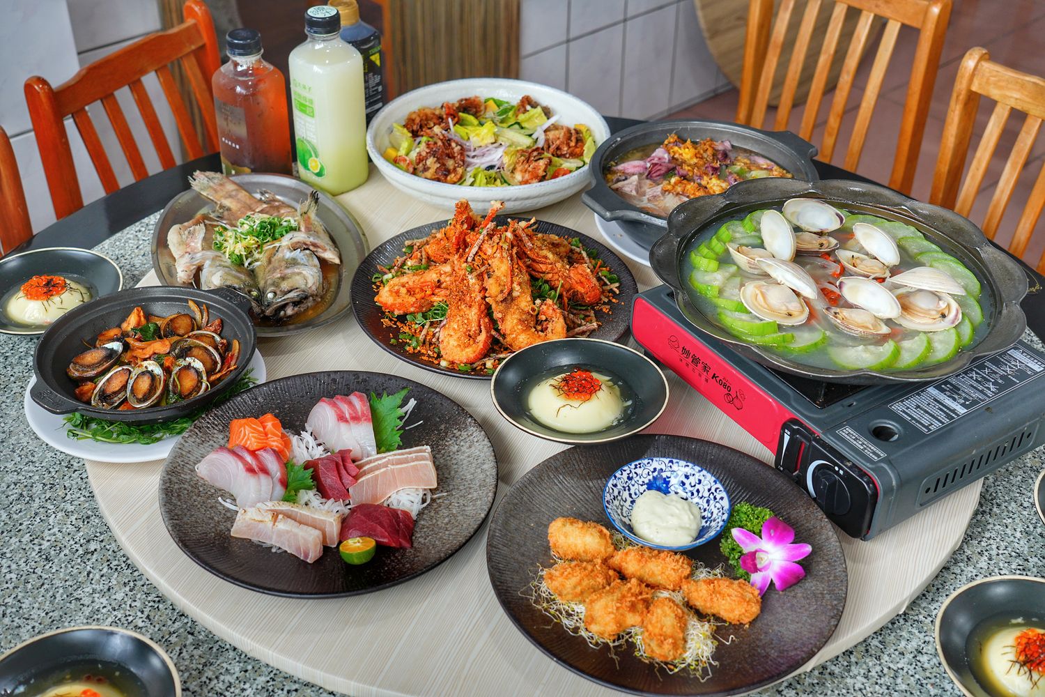 鮮滿樓海鮮料理｜萬里海鮮餐廳推薦每人800元大啖隱藏版龍蝦料理! @混血珊莎的奇幻旅程