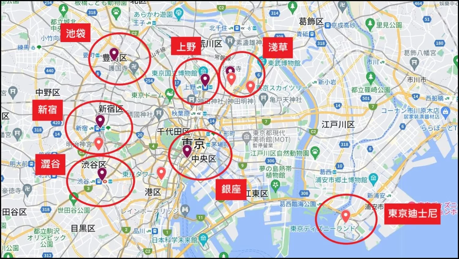 【2025東京住宿推薦】精選 36 間東京飯店優惠，6大區域玩遍首都之旅! @混血珊莎的奇幻旅程