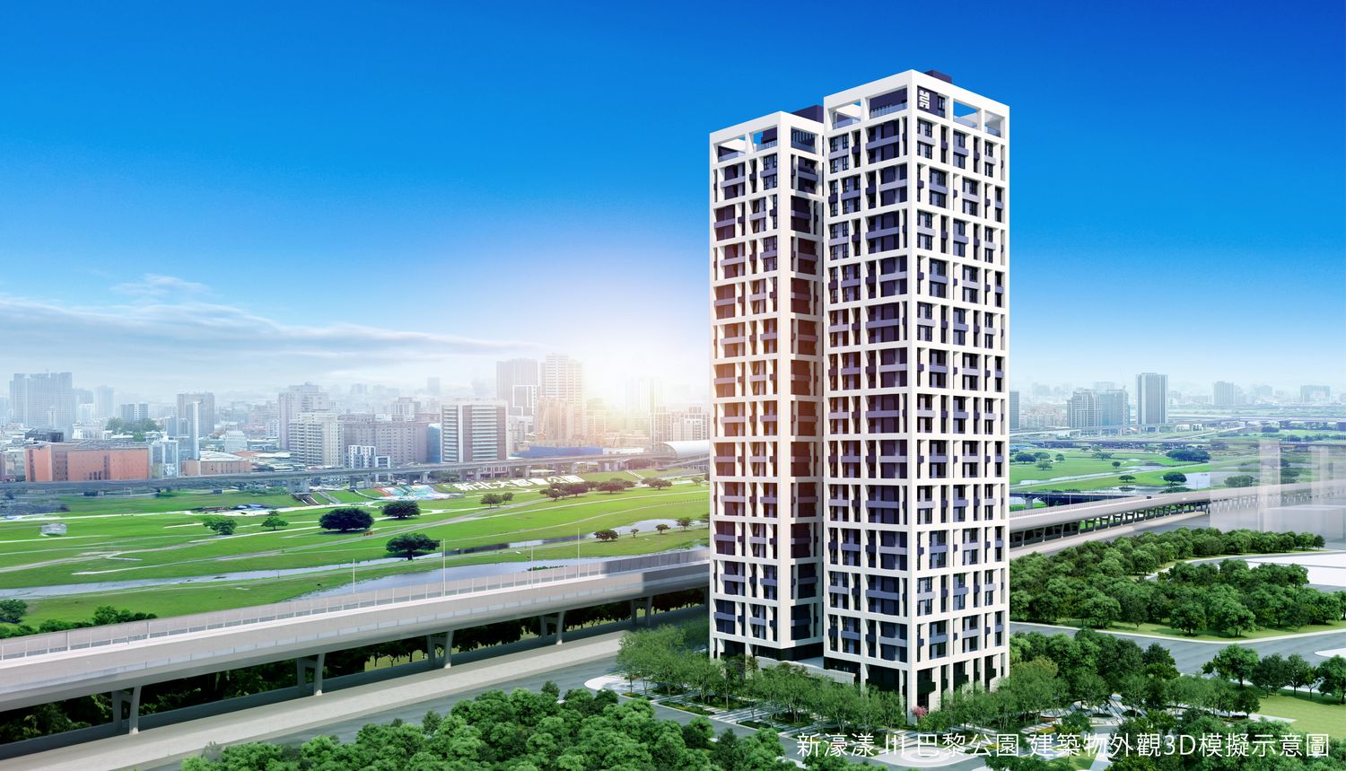 新濠漾3巴黎公園｜雙捷運三重建案左岸公園景觀首排，近CITYLINK三重店! @混血珊莎的奇幻旅程