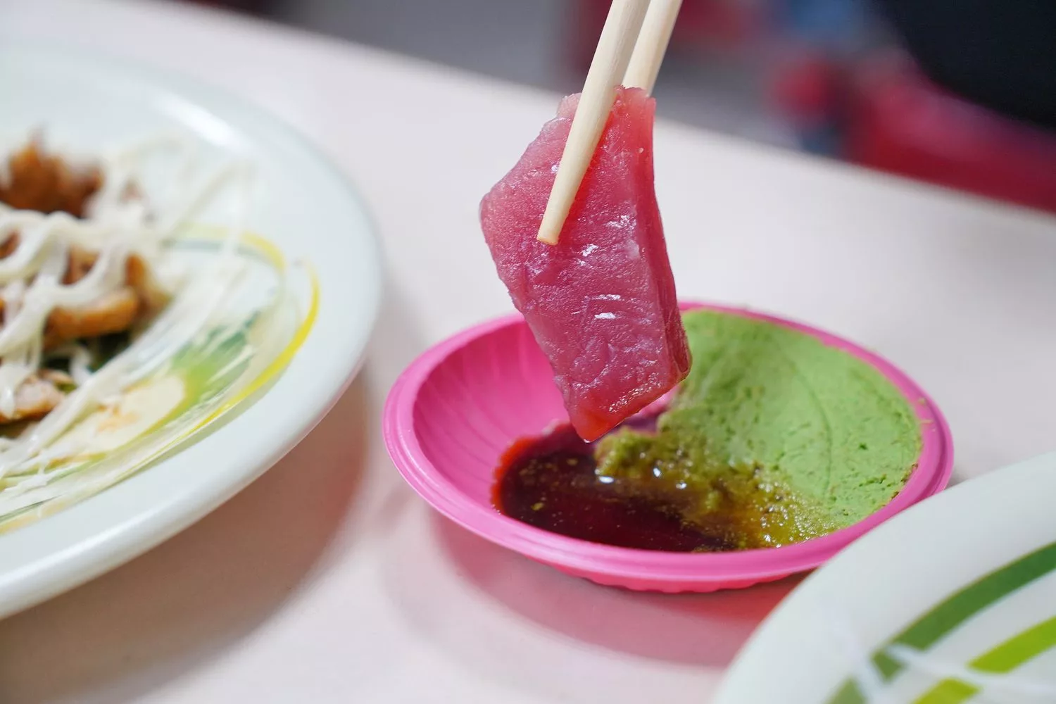 【榮生魚片】最高人氣基隆成功市場美食，Google評價破 4000 多則! @混血珊莎的奇幻旅程