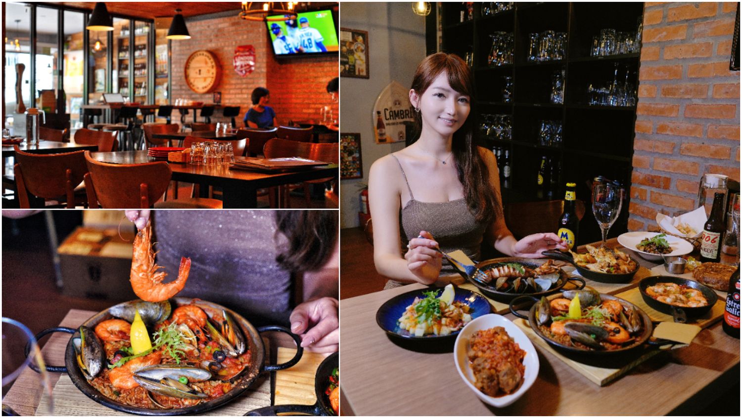 ABV地中海餐酒館光復店｜台北西班牙餐廳爽喝百種精釀啤酒，不限時聚餐好去處! @混血珊莎的奇幻旅程