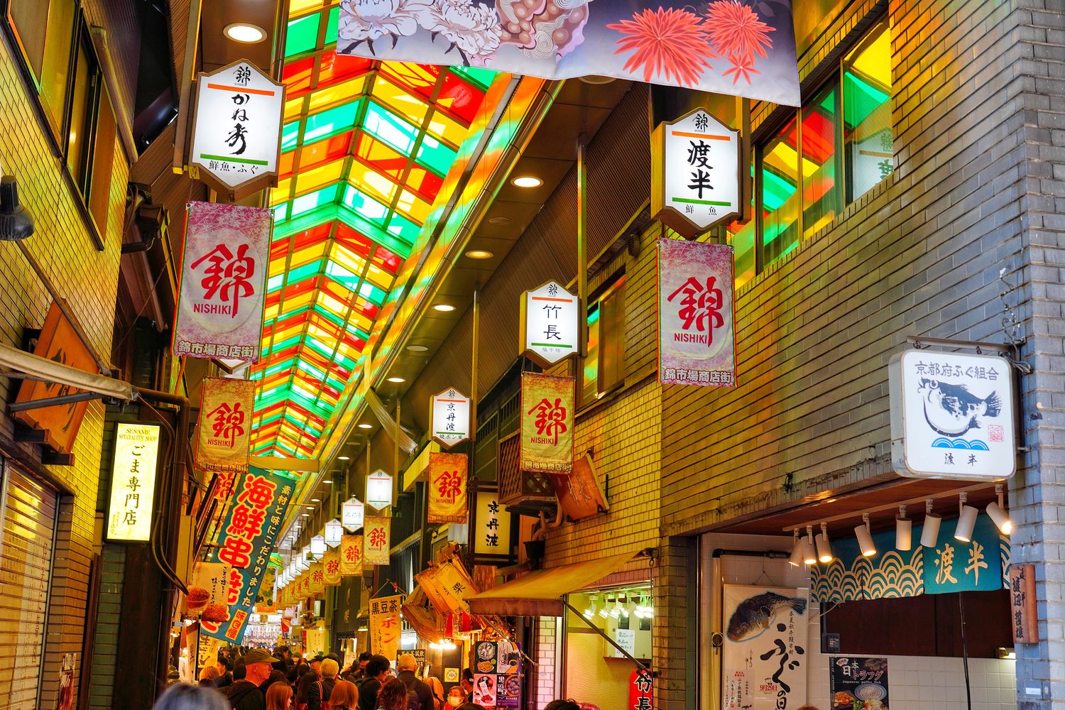 2025京都錦市場美食｜生魚片、海鮮串烤、營業時間、交通地圖通通有! @混血珊莎的奇幻旅程