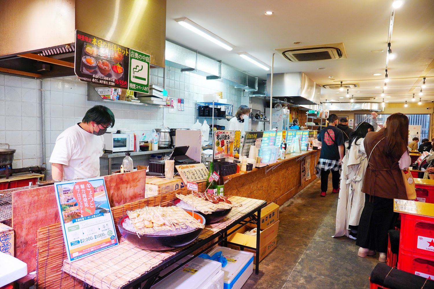 2025京都錦市場美食｜生魚片、海鮮串烤、營業時間、交通地圖通通有! @混血珊莎的奇幻旅程