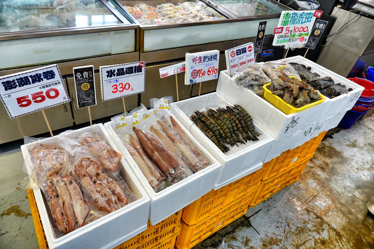 阿布潘水產｜台中百坪海鮮超市，中秋烤肉食材祭出超殺價格! @混血珊莎的奇幻旅程