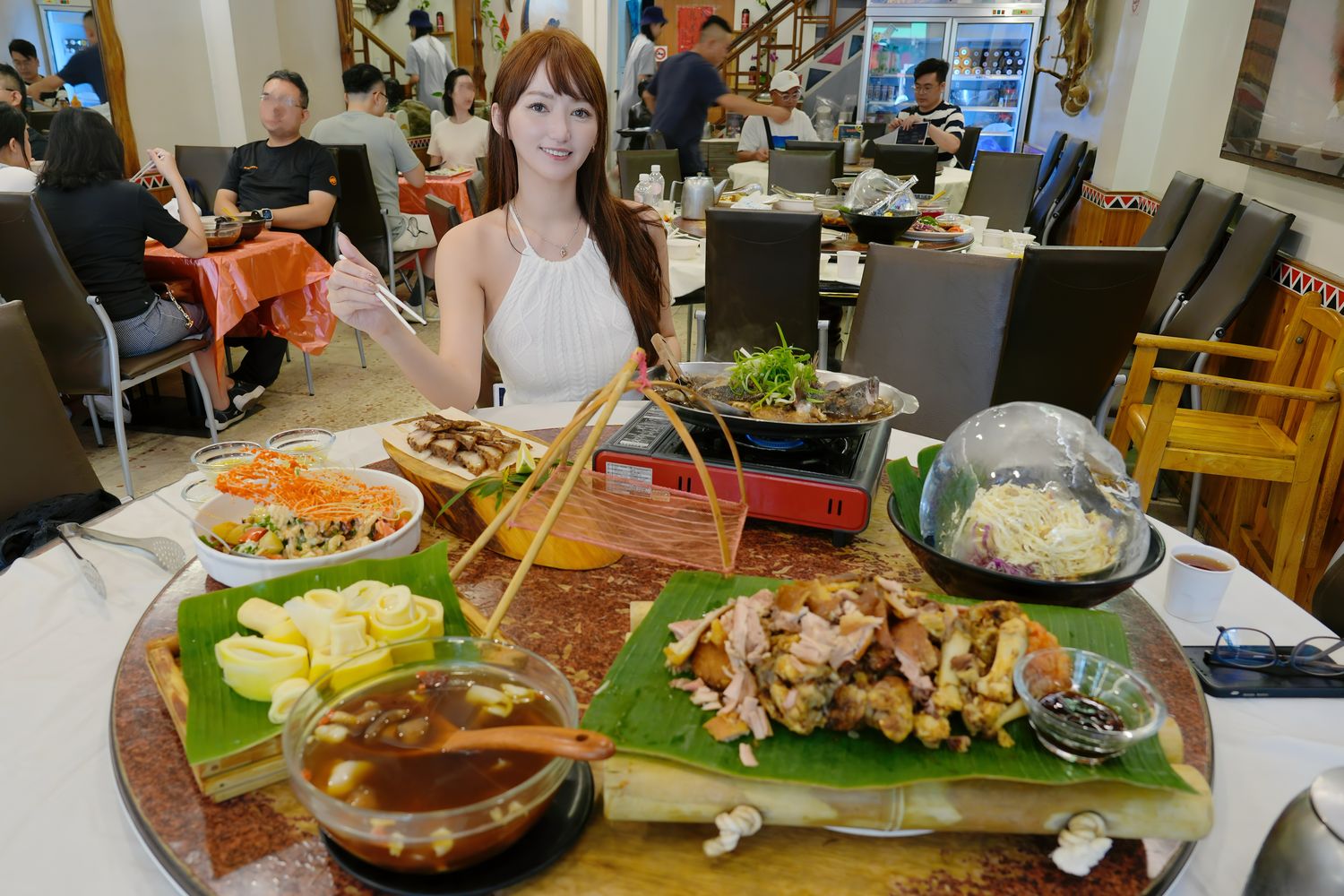 日月潭新山味邵族風味餐廳｜傳承三代老店水社碼頭美食! @混血珊莎的奇幻旅程