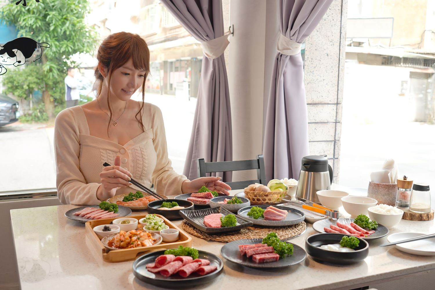 四時輕燒肉概念屋｜顛覆傳統全新燒肉概念，烤法兼具健康與美味，國外遊客指名必訪! @混血珊莎的奇幻旅程