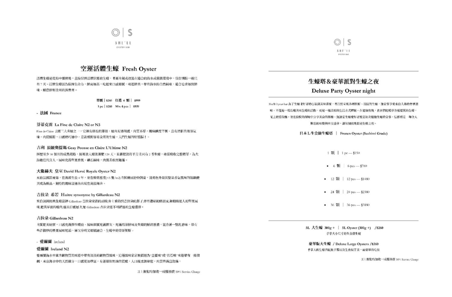 she&#8217;ll oyster bar 敘｜浮誇系台北生蠔塔， 1 顆只要 88 元起! @混血珊莎的奇幻旅程