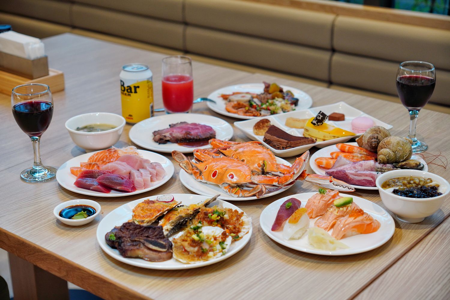 葛瑪蘭之星飯店自助餐｜星苑餐廳，爽吃現蒸三點蟹跟漁港直送海鮮! @混血珊莎的奇幻旅程