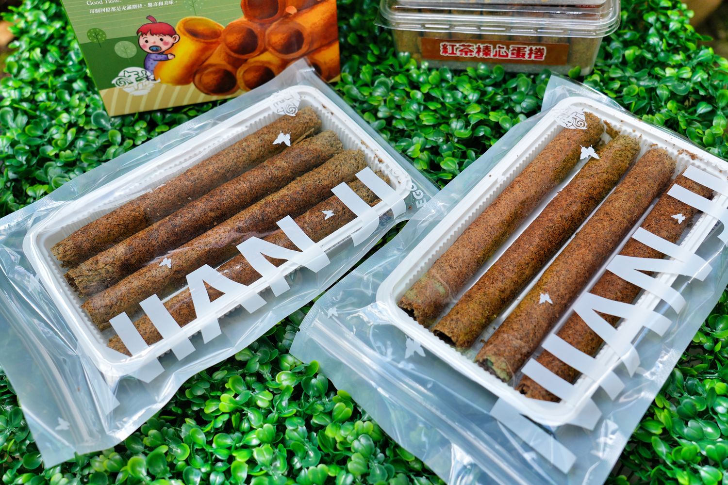 哖記紅茶蛋捲｜必買日月潭伴手禮，超夯伊達邵碼頭美食! @混血珊莎的奇幻旅程