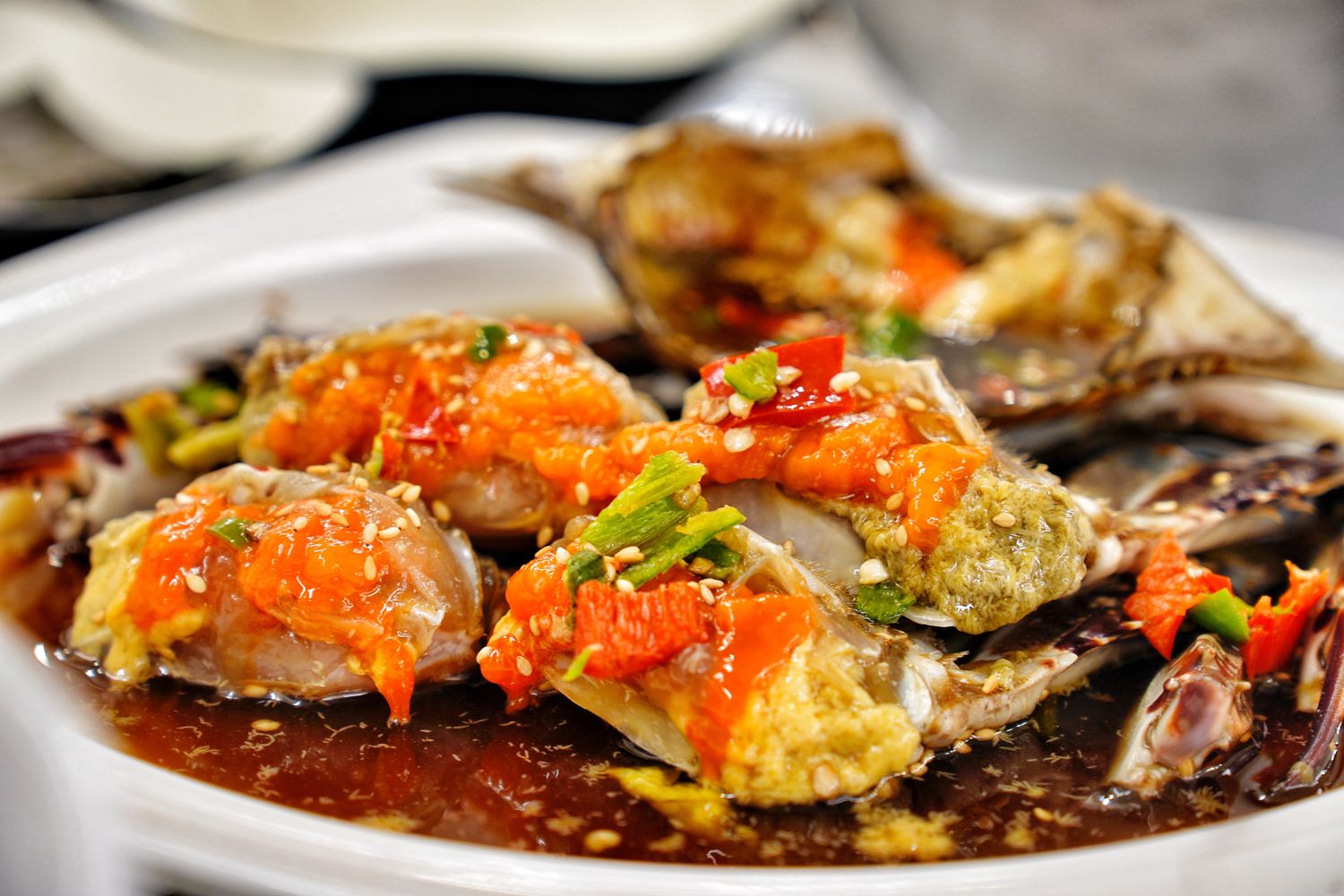 順美家幸福醬蟹東大門店｜必吃東大門美食(附中文菜單)! @混血珊莎的奇幻旅程