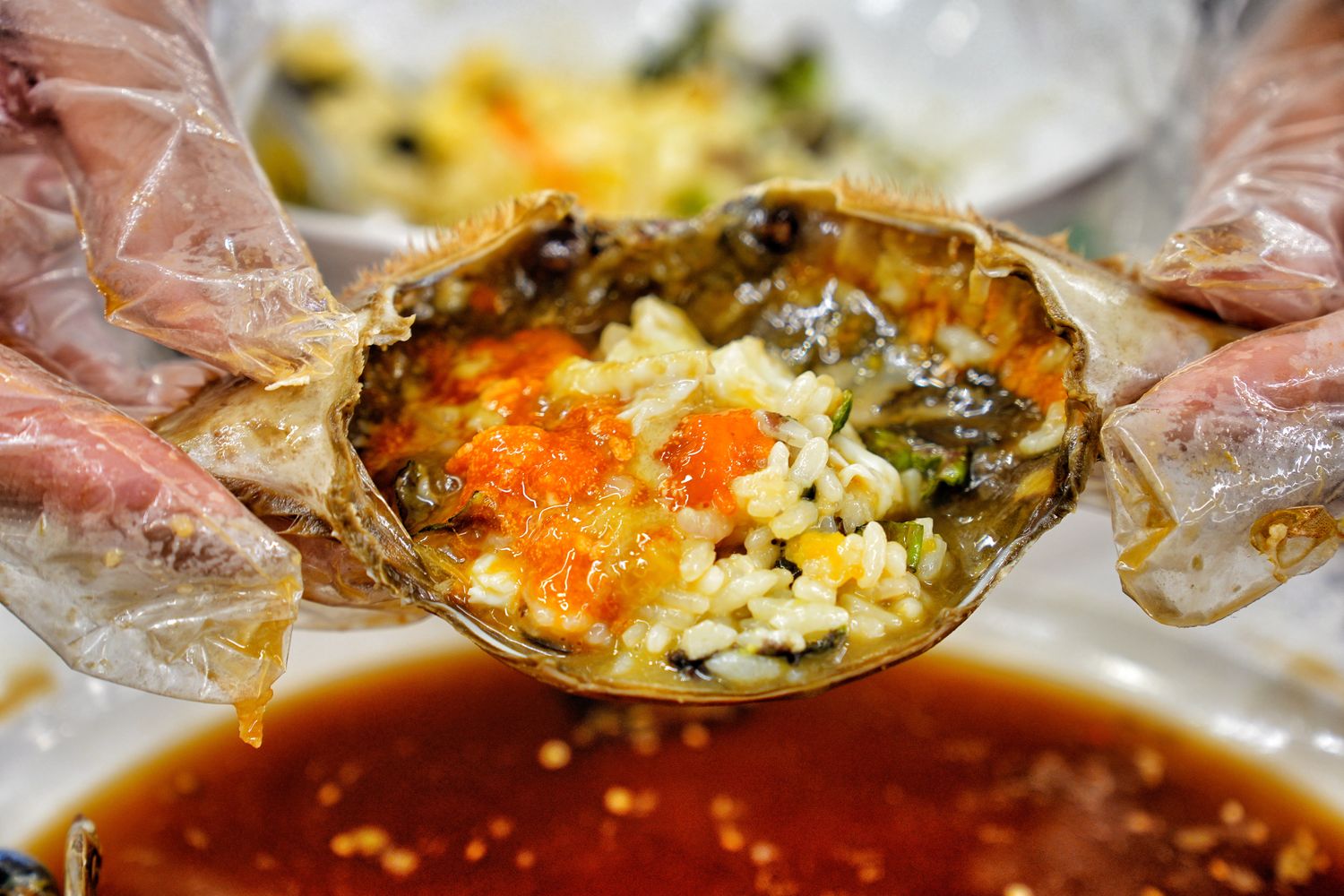 順美家幸福醬蟹東大門店｜必吃東大門美食(附中文菜單)! @混血珊莎的奇幻旅程