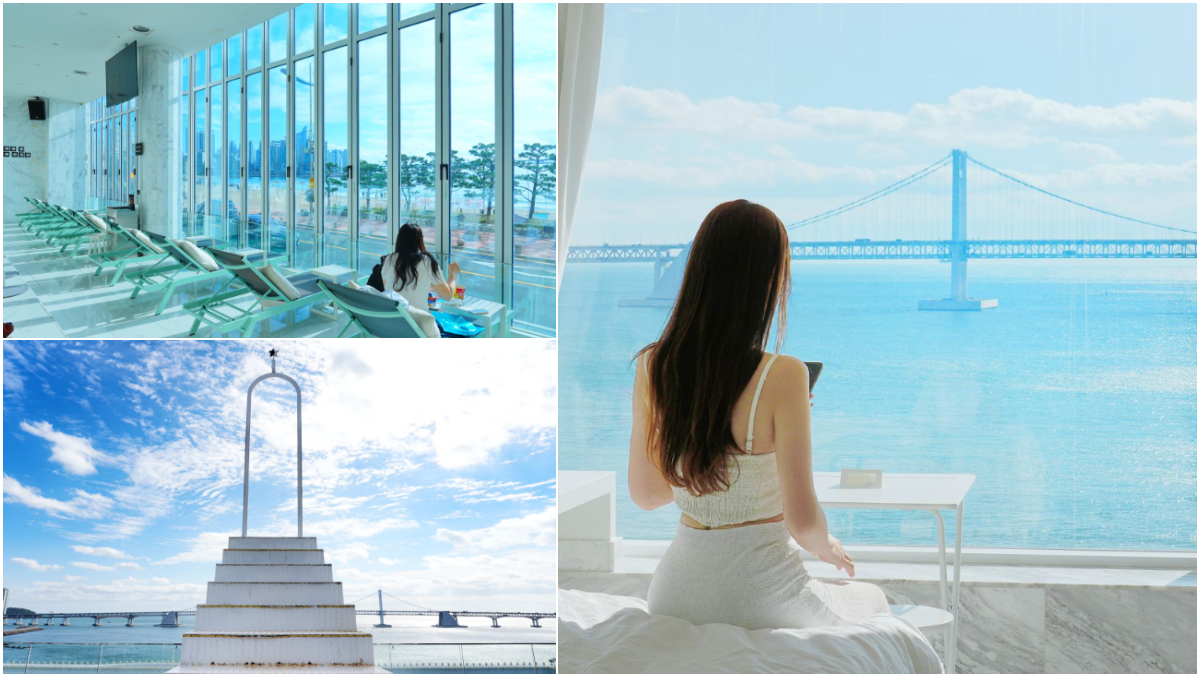Hotel 1膠囊飯店|韓國釜山廣安里住宿夢幻海景第一排! @混血珊莎的奇幻旅程