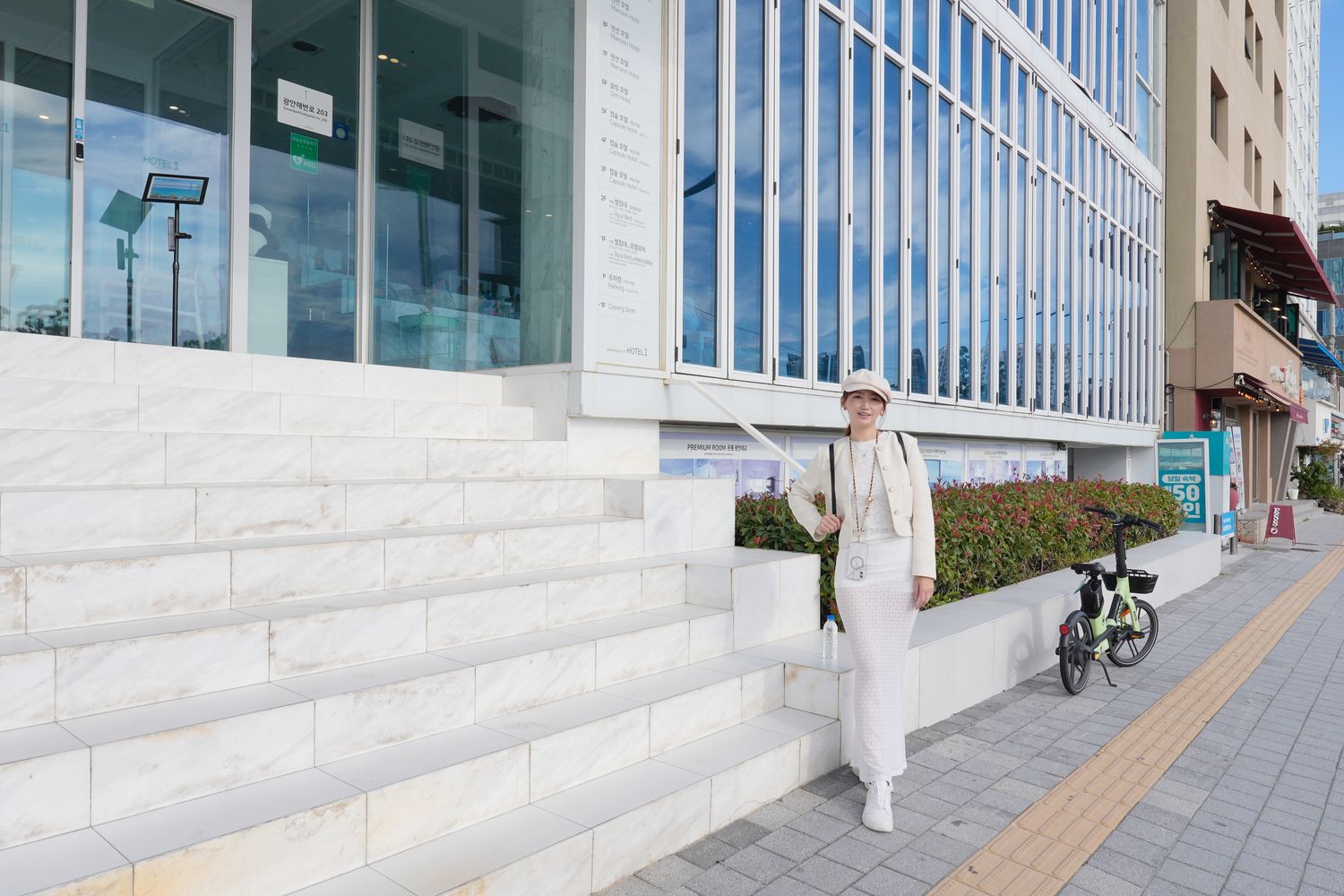 Hotel 1膠囊飯店|韓國釜山廣安里住宿夢幻海景第一排! @混血珊莎的奇幻旅程