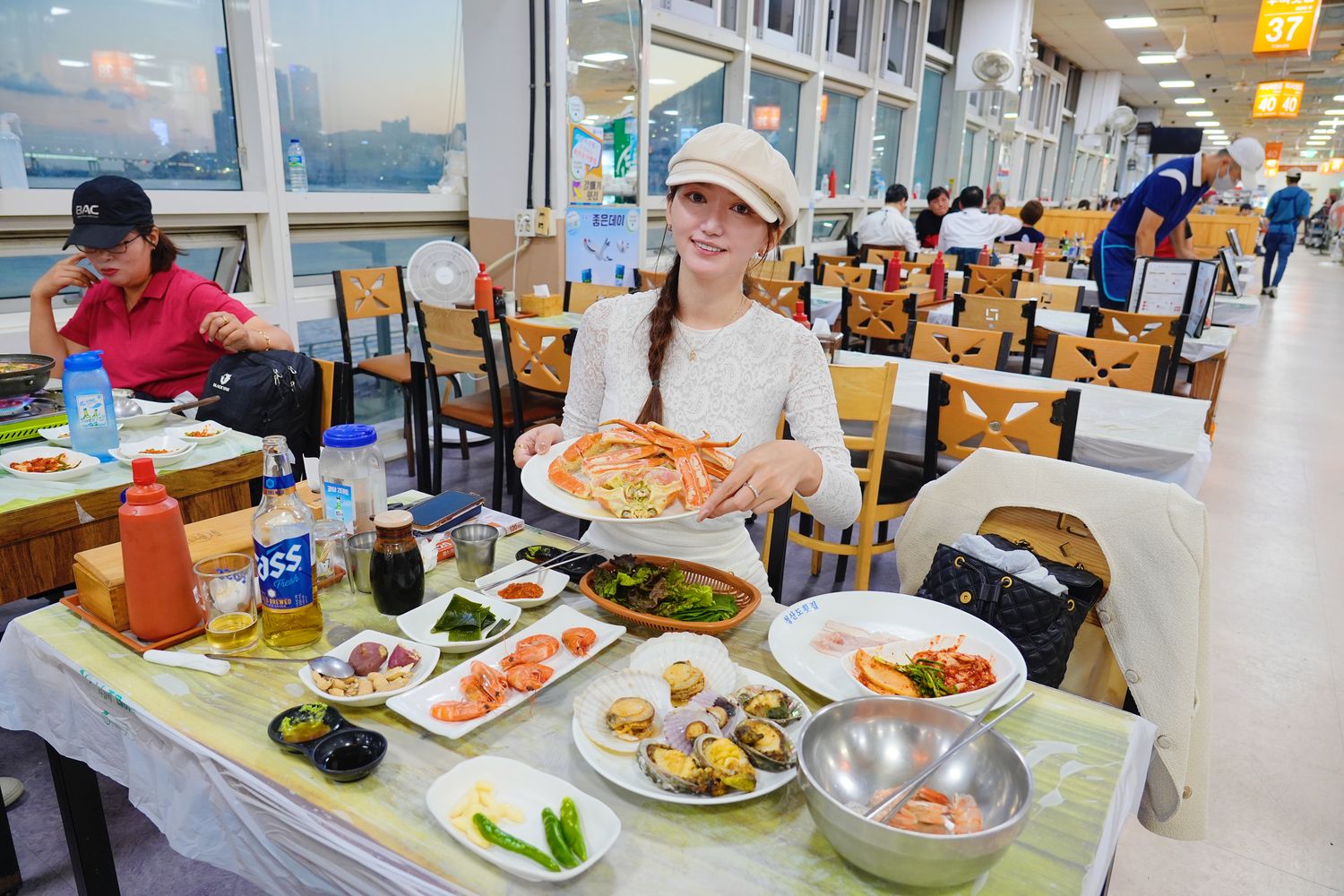 札嘎其市場｜必吃新鮮水產跟松葉蟹，中文店家點餐攻略! @混血珊莎的奇幻旅程