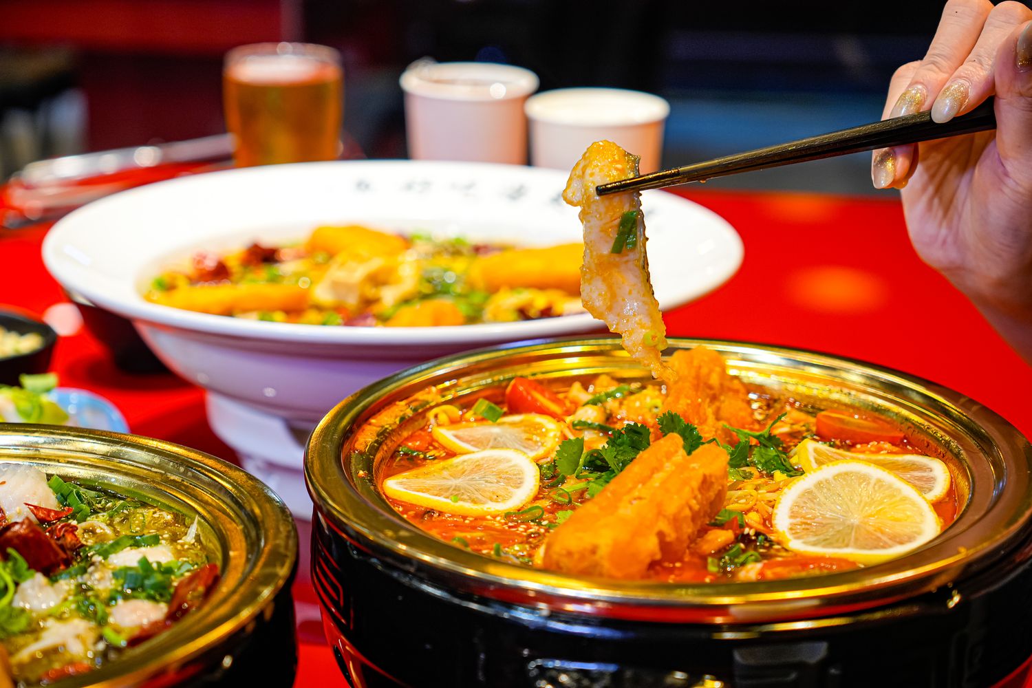 錄鼎記酸菜魚 屏東店|新開幕屏東酸菜魚， 288 元起自助吧吃到飽! @混血珊莎的奇幻旅程