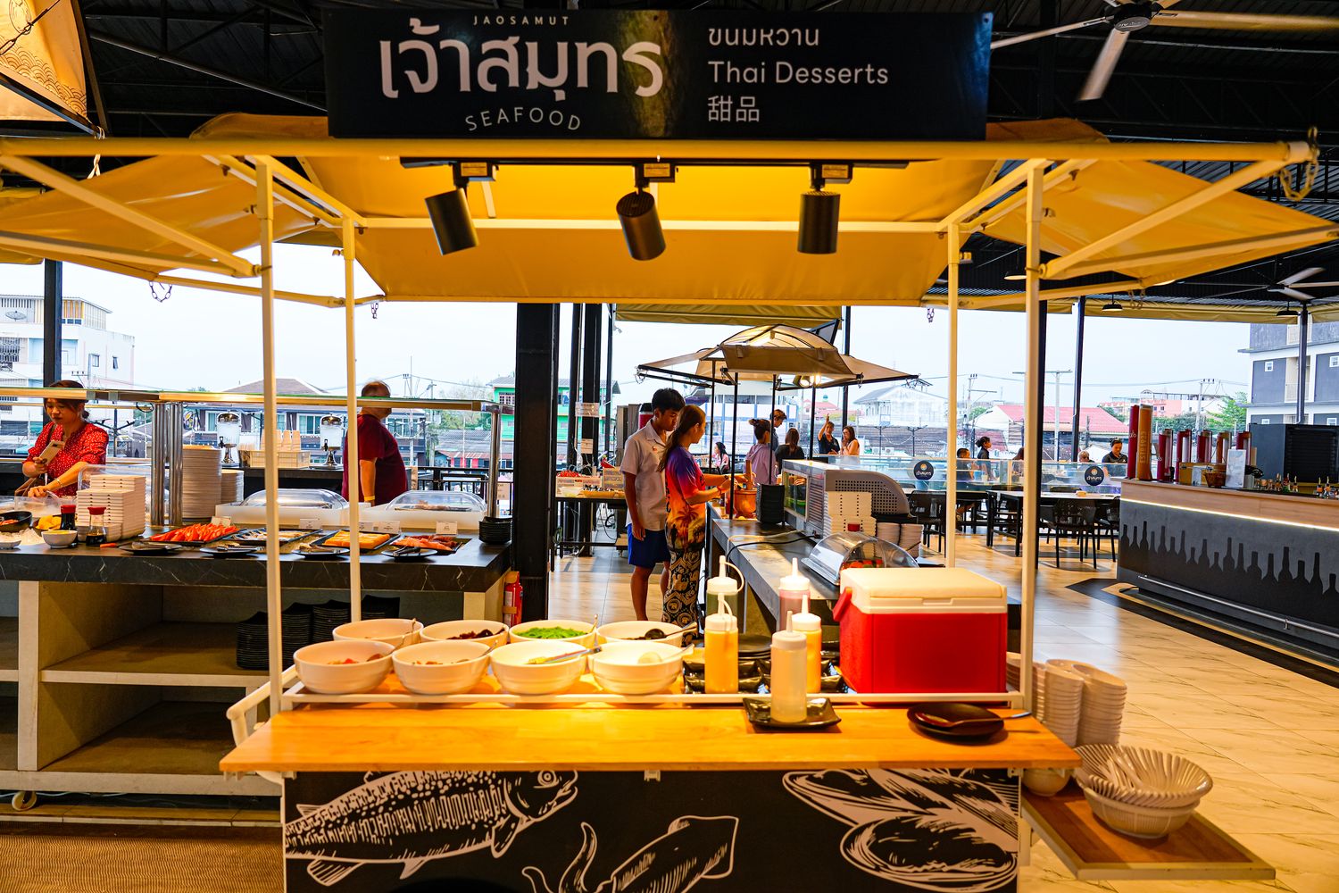 Jao Samut Seafood Pattaya｜新開幕不限時芭達雅吃到飽，實現海鮮自由! @混血珊莎的奇幻旅程