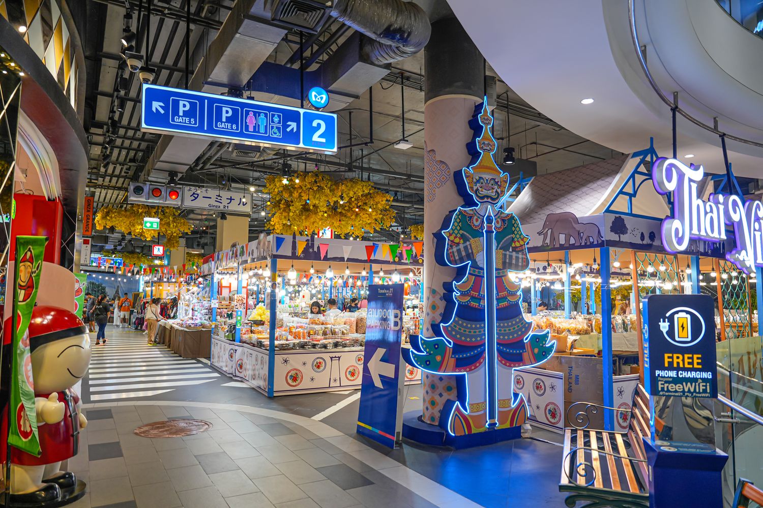 Terminal21 Pattaya|芭達雅購物中心帶你環遊世界，樓層、品牌、必買、必吃全攻略! @混血珊莎的奇幻旅程