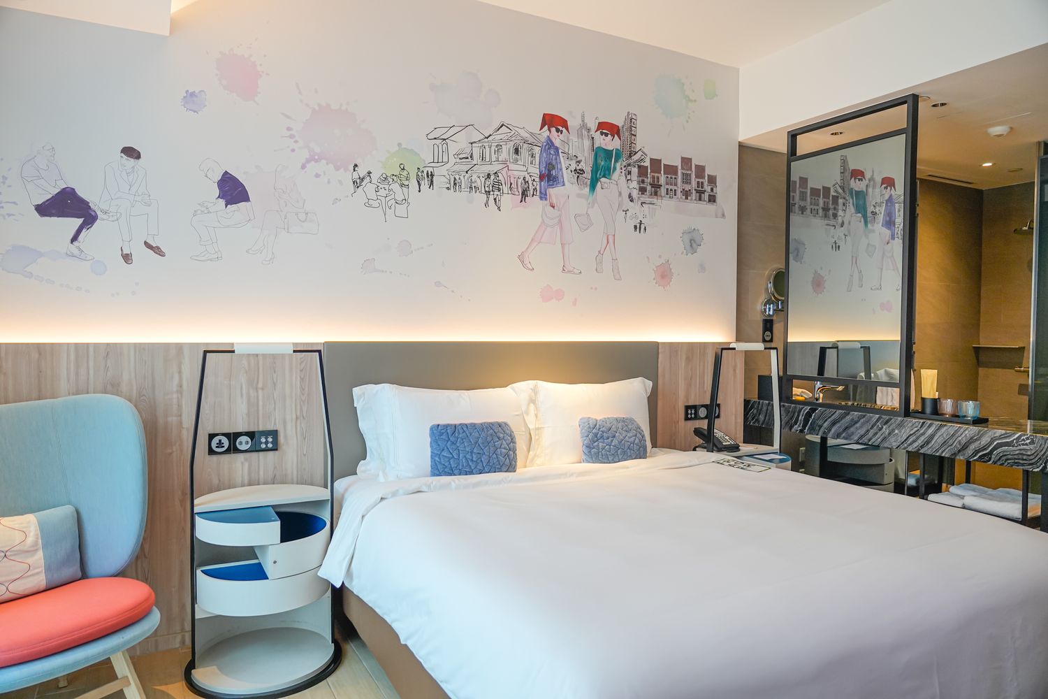 Capri by Fraser China Square  Singapore｜新加坡住宿推薦，近牛車水跟地鐵站! @混血珊莎的奇幻旅程