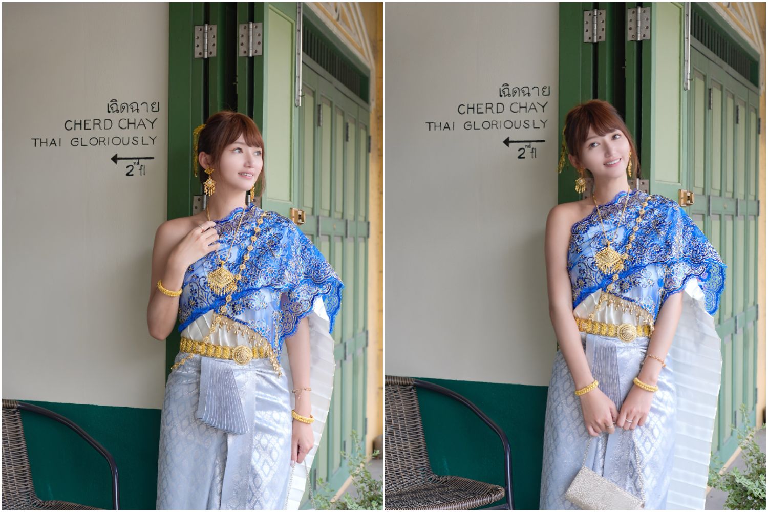 Cherd-Chay Thai Glory|預約制曼谷泰服體驗，免費髮型服務，漫步老城區風華! @混血珊莎的奇幻旅程
