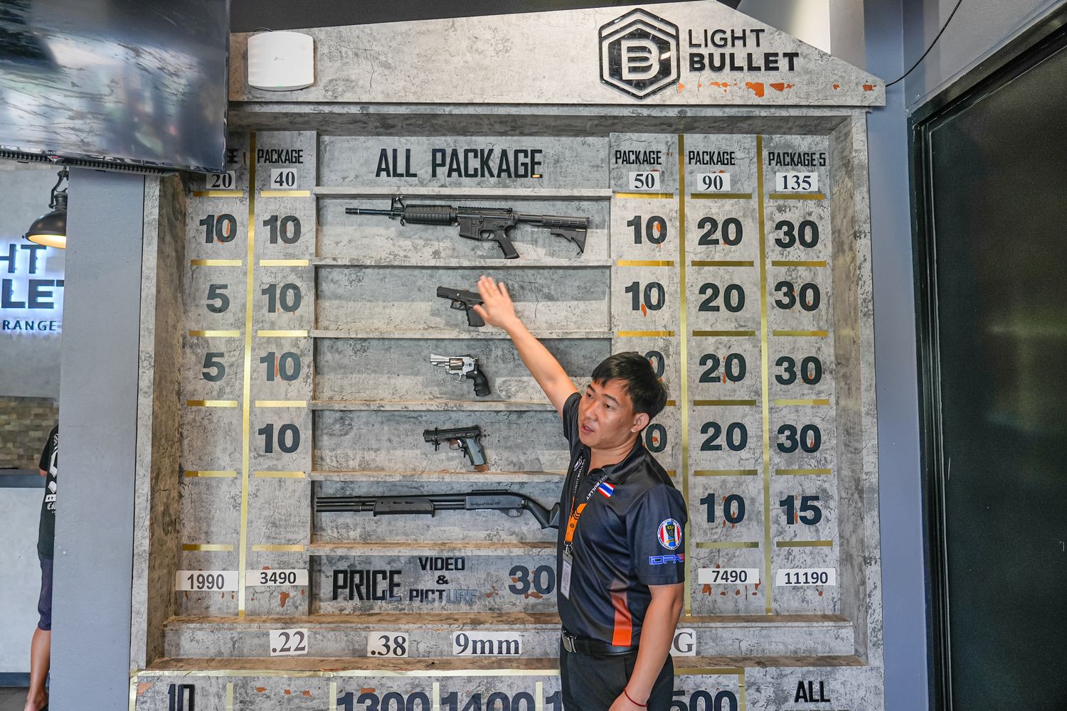 Light Bullet Shooting Range|芭達雅景點推薦，亞洲最大射擊場，中文教練 1 對 1 教學! @混血珊莎的奇幻旅程