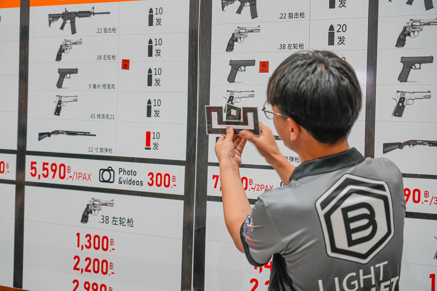 Light Bullet Shooting Range|芭達雅景點推薦，亞洲最大射擊場，中文教練 1 對 1 教學! @混血珊莎的奇幻旅程