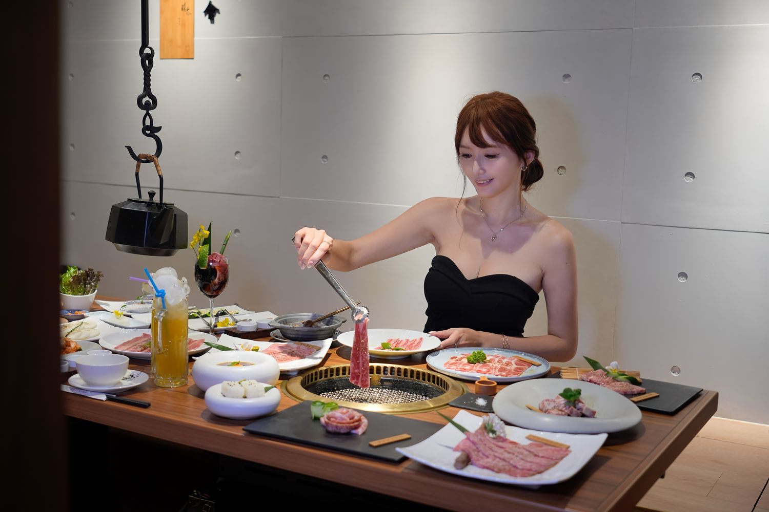 禧太炭火燒肉店｜必吃頂級日本熊本和王和牛，國父紀念館燒肉新指標! @混血珊莎的奇幻旅程