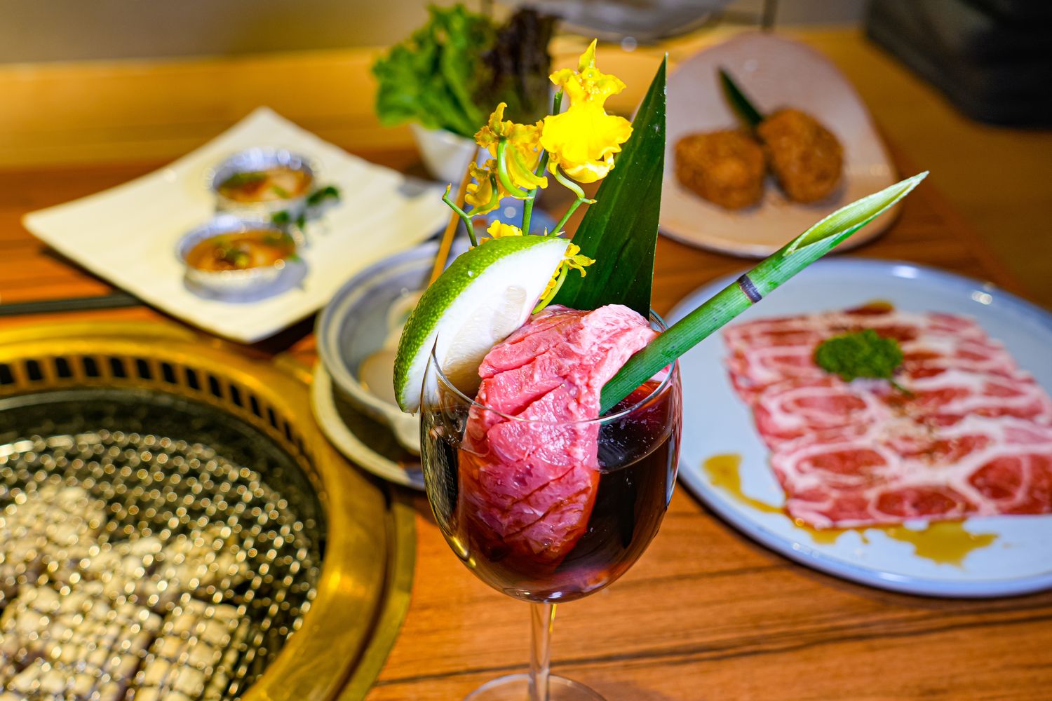 禧太炭火燒肉店｜必吃頂級日本熊本和王和牛，國父紀念館燒肉新指標! @混血珊莎的奇幻旅程