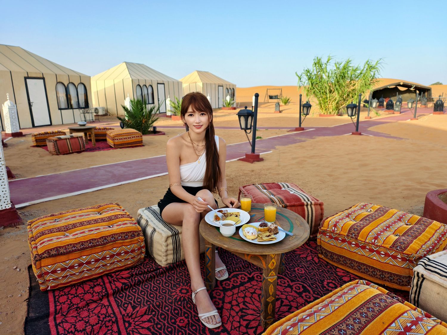 Merzouga Glamping｜摩洛哥沙漠帳篷推薦：走進撒哈拉星空下的夢境! @混血珊莎的奇幻旅程