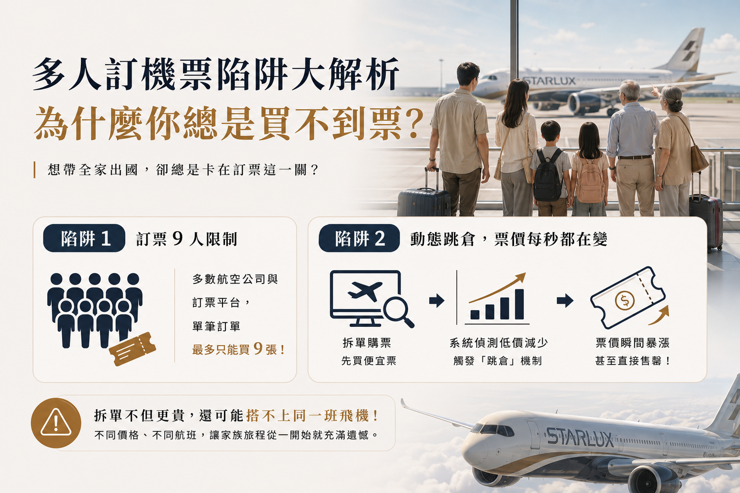 2026 多人機票怎麼買? 別再自己拆單當冤大頭!一篇看懂航空動態定價,家族旅遊終極解法! @混血珊莎的奇幻旅程 2026 多人機票怎麼買? 別再自己拆單當冤大頭!一篇看懂航空動態定價,家族旅遊終極解法! @混血珊莎的奇幻旅程